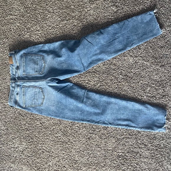 womens patched size 10 american eagle jeans - Picture 10 of 14